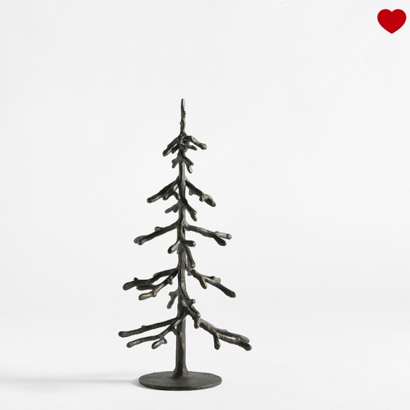 Pottery Barn 1/ Bronze Sculpted Trees 1/ Medium~ 4" w x 7" d x 14" h - Picture 5 of 10